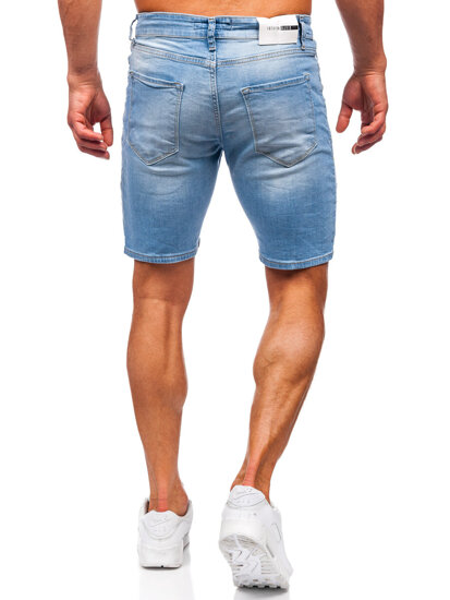 Herr Jeansshorts Blå Bolf 0478