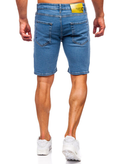 Herr Jeansshorts Blå Bolf 0786