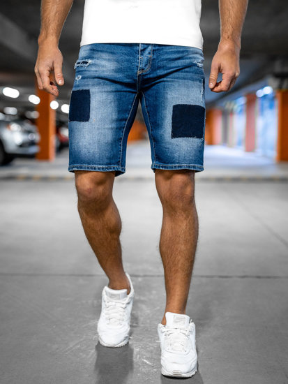 Herr Jeansshorts Blå Bolf MP0037B