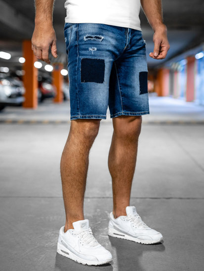 Herr Jeansshorts Blå Bolf MP0037BA