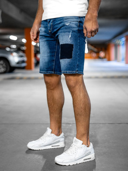 Herr Jeansshorts Blå Bolf MP0037BA