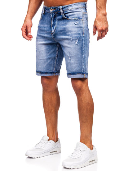 Herr Jeansshorts Blå Bolf NG60367