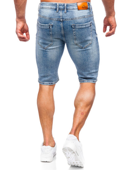 Herr Jeansshorts Himmelsblå Bolf KG3932