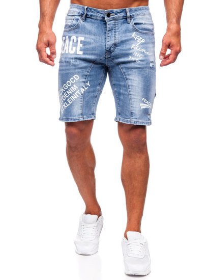 Herr Jeansshorts Himmelsblå Bolf MP0259BC