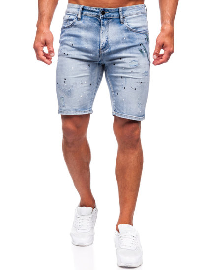 Herr Jeansshorts Himmelsblå Bolf MP0262BC