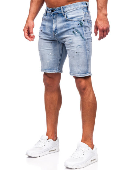 Herr Jeansshorts Himmelsblå Bolf MP0262BC