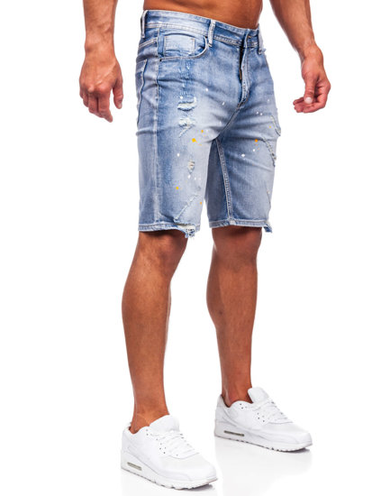 Herr Jeansshorts Himmelsblå Bolf MP0263BC