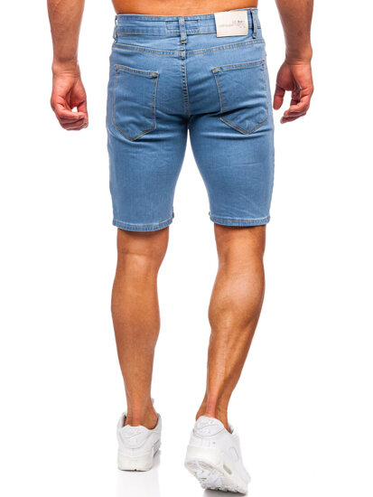 Herr Jeansshorts Marinblå Bolf 0429