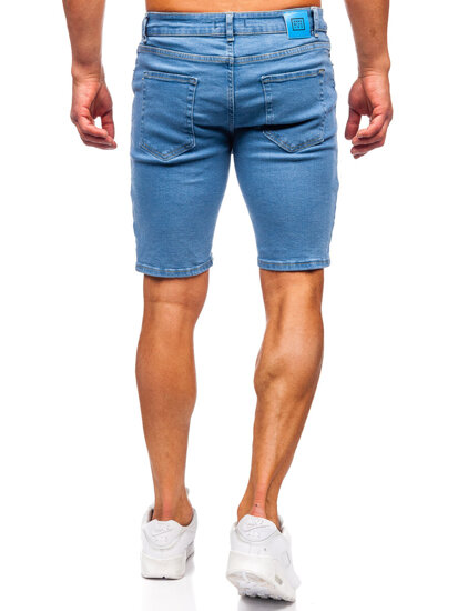 Herr Jeansshorts Marinblå Bolf 0735