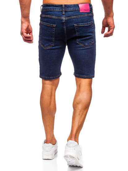 Herr Jeansshorts Marinblå Bolf 0785