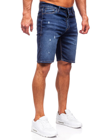 Herr Jeansshorts Marinblå Bolf 5820