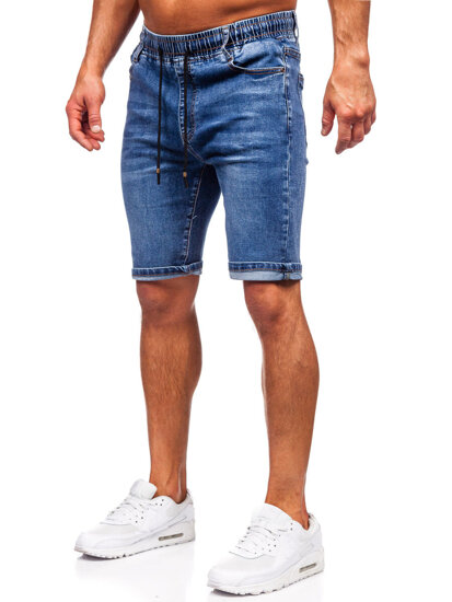 Herr Jeansshorts Marinblå Bolf 9315