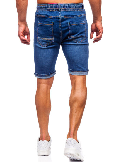 Herr Jeansshorts Marinblå Bolf 9325