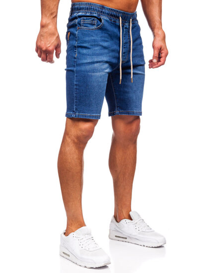 Herr Jeansshorts Marinblå Bolf 9328