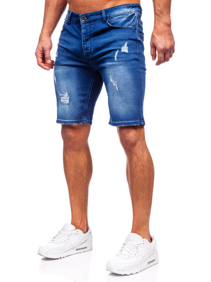 Herr Jeansshorts Marinblå Bolf MP0061BS