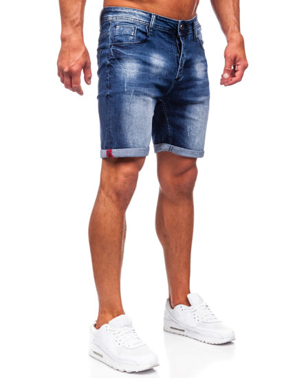 Herr Jeansshorts Marinblå Bolf MP0260BS