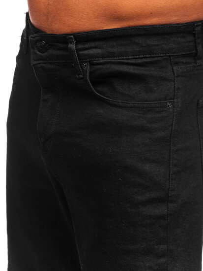 Herr Jeansshorts Svart Bolf 0624