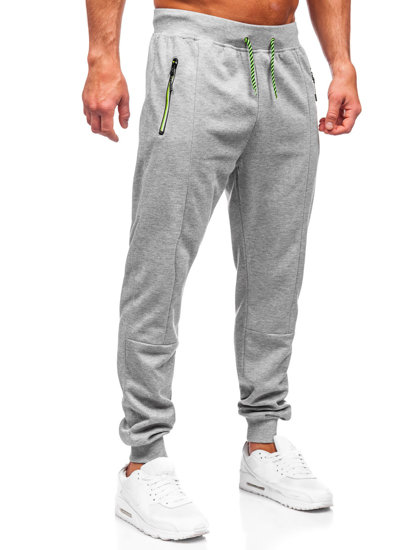 Herr Jogger Sweatpants Grå Bolf 8K220