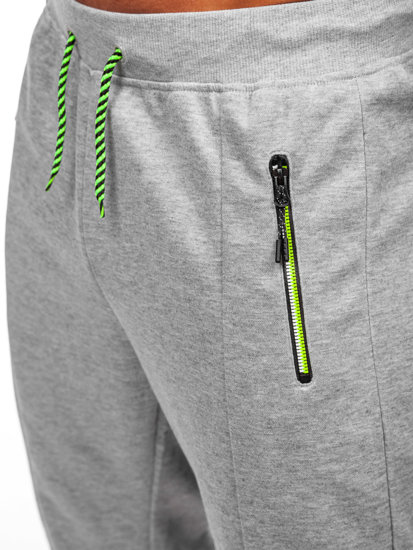 Herr Jogger Sweatpants Grå Bolf 8K220