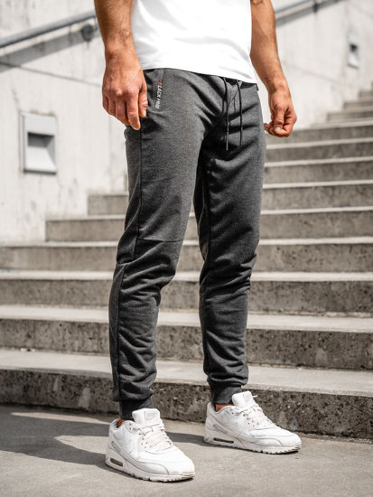 Herr Jogger Sweatpants Grafitgrå Bolf JX5003A