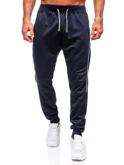 Herr Jogger Sweatpants Marinblå Bolf 8K201