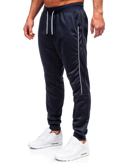 Herr Jogger Sweatpants Marinblå Bolf 8K201