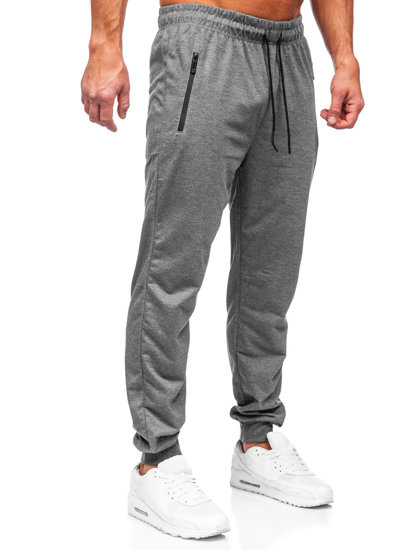 Herr Jogger-sweatpants Antracitgrå Bolf JX6105