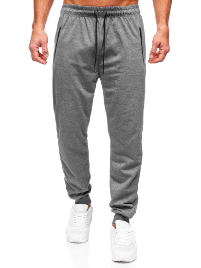 Herr Jogger-sweatpants Antracitgrå Bolf JX6105