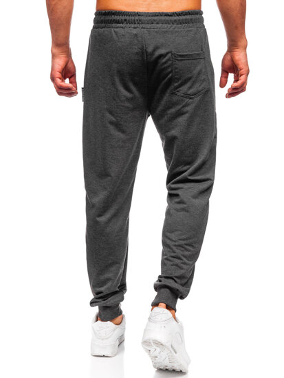 Herr Jogger-sweatpants Antracitgrå Bolf JX6365