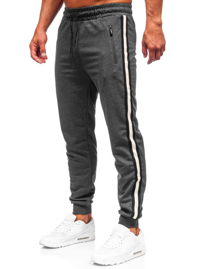 Herr Jogger-sweatpants Grafitgrå Bolf JX6156