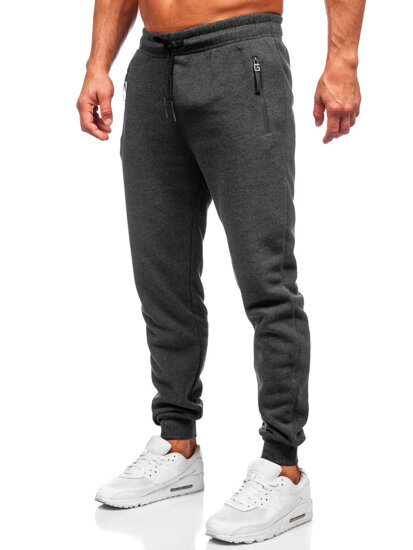 Herr Jogger-sweatpants Grafitgrå Bolf JX6205