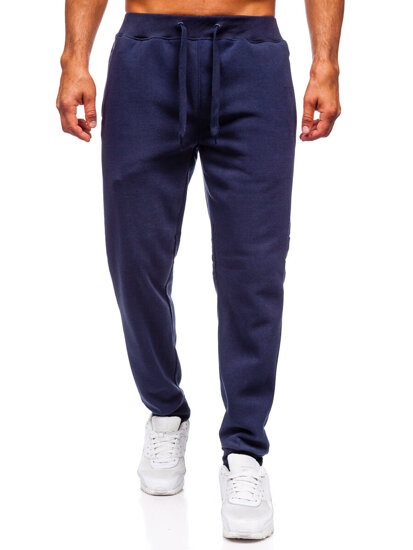 Herr Jogger-sweatpants Marinblå Bolf MS002