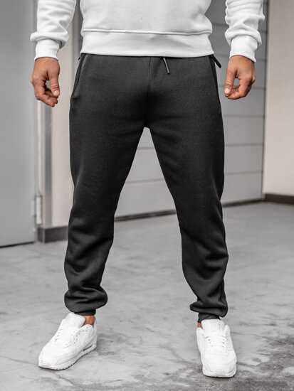 Herr Jogger-sweatpants Svart Bolf JX6205A