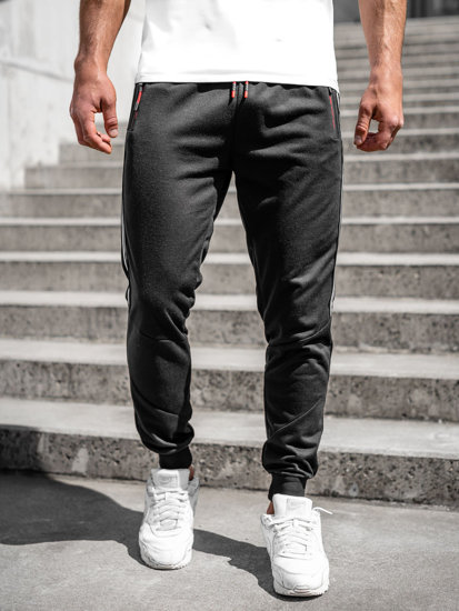 Herr Jogger-sweatpants Svart Bolf K10338A