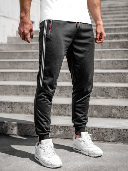 Herr Jogger-sweatpants Svart Bolf K10338A