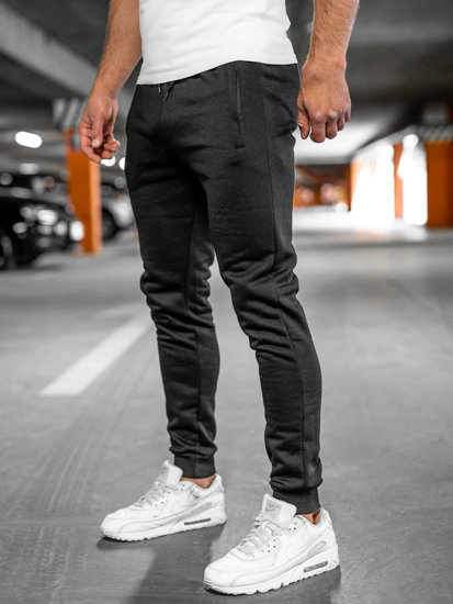 Herr Jogger-sweatpants Svart Bolf XW06A