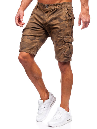 Herr Militära Cargoshorts Brun Bolf ZK8806