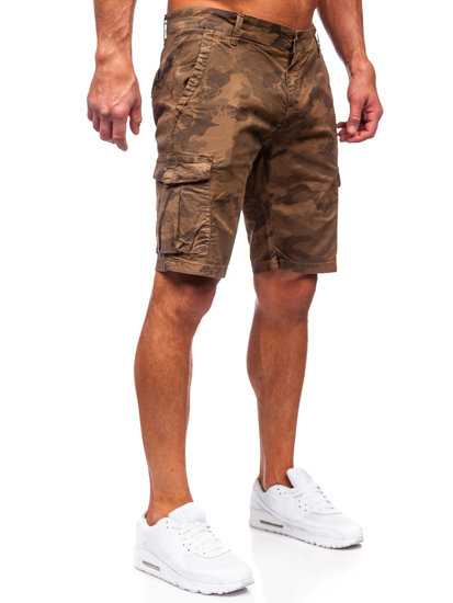 Herr Militära Cargoshorts Brun Bolf ZK8806