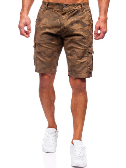 Herr Militära Cargoshorts Brun Bolf ZK8806