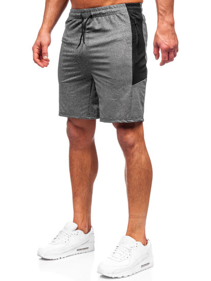 Herr Mjukisshorts Grå Bolf 68026