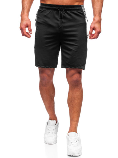 Herr Mjukisshorts Svart Bolf 68026