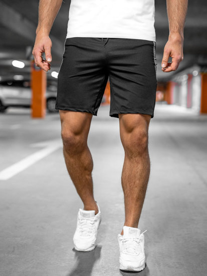 Herr Mjukisshorts Svart Bolf 68026