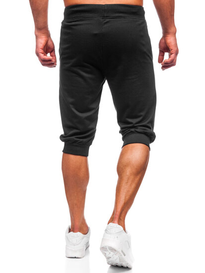 Herr Mjukisshorts Svart Bolf K10002