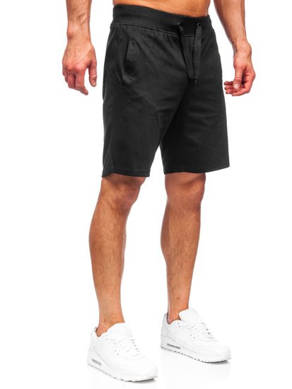 Herr Mjukisshorts Svart Bolf K10003