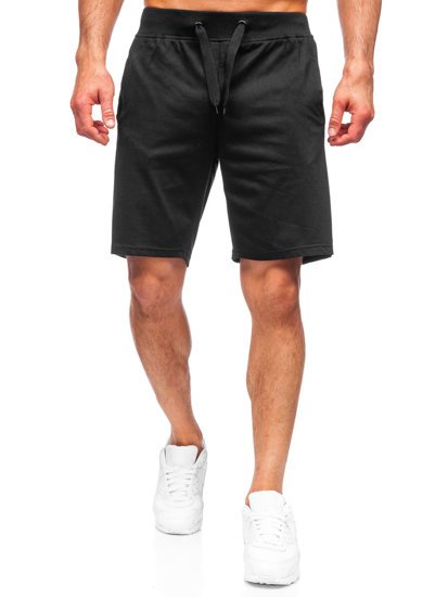 Herr Mjukisshorts Svart Bolf K10003