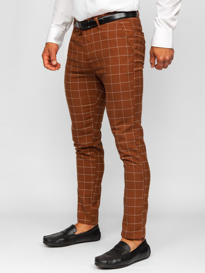 Herr Rutig Chinos Brun Bolf 0047