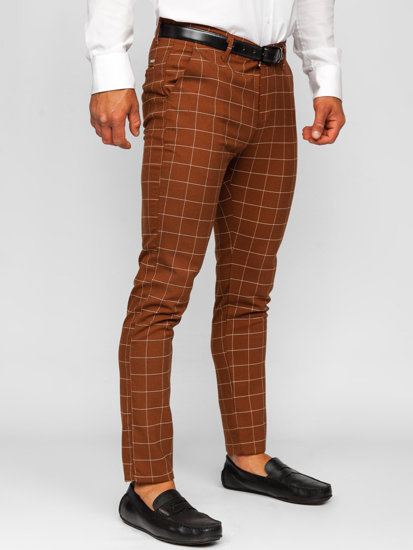 Herr Rutig Chinos Brun Bolf 0047