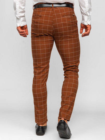 Herr Rutig Chinos Brun Bolf 0047