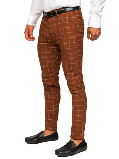 Herr Rutig Chinos Brun Bolf 0047