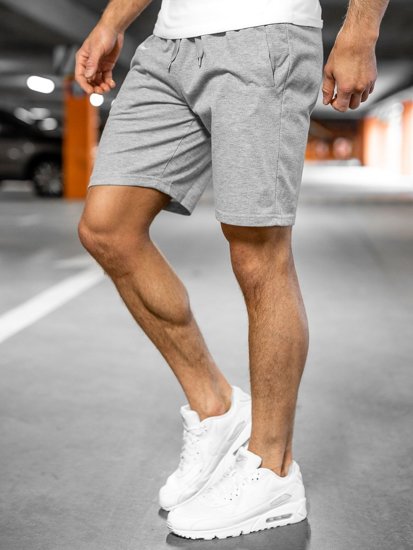 Herr Shorts Grå Bolf K10003B